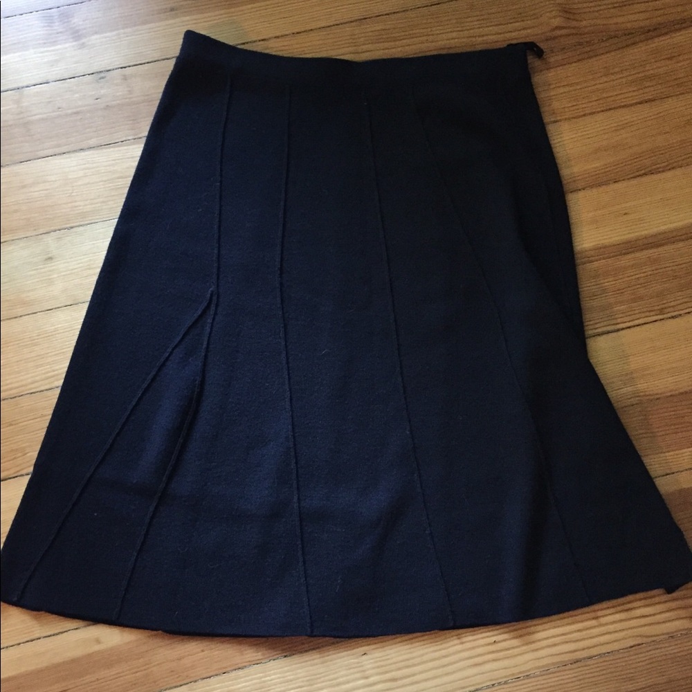 Eileen Fisher Wool Sweater Skirt